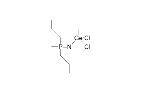 N-(Dichloro-methyl-germyl)-dipropyl-methyl-phosphinimine