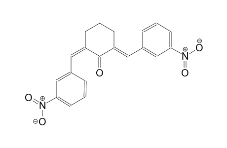 (2Z,6E)-2,6-bis(3-nitrobenzylidene)cyclohexanone
