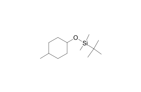 4-Methylcyclohexanol, (E)-, tbdms derivative