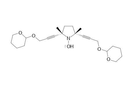 (Z)-(2R,5S)-2,5-Dimethyl-2,5-bis(3-tetrahydropyranyloxyprop-1-ynyl)pyrrolidin-1-yloxyl radical