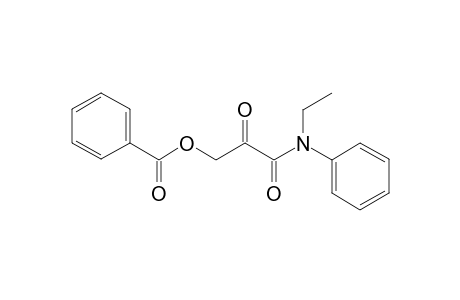 N-Benzoic acid N-Ethyl-N-phenyl-2,3-dioxopropanamide