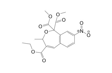 4-Ethyl 1,1-Dimethyl 3-Methyl-8-nitro-2-benzoxepine-1,1,4(3H)-tricarboxylate
