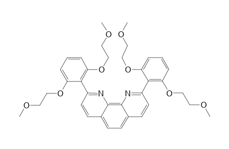 2,9-bis-[2',6'-bis(1",4"-Dioxapentyl)phenyl ]-1,10-phenanthroline