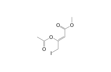 (Z)-3-acetoxy-4-iodo-but-2-enoic acid methyl ester