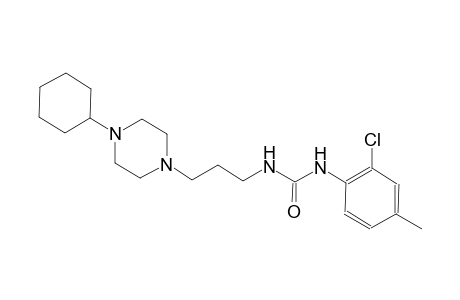 urea, N-(2-chloro-4-methylphenyl)-N'-[3-(4-cyclohexyl-1-piperazinyl)propyl]-