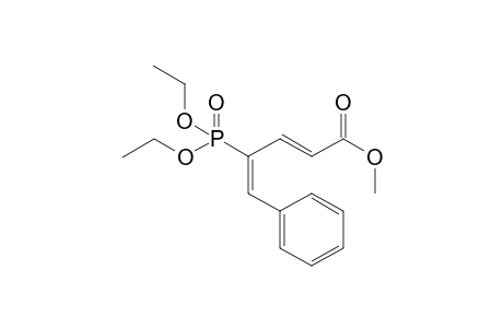 (1E,2E)-Diethyl-2-(phenyl)-1-[(3-methoxycarbonyl)-prop-2-enyl]vinylphosphonate