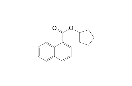 1-Naphthalenecarboxylic acid cyclopentyl ester