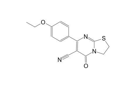Thiazolo[3,2-a]pyrimidine-6-carbonitrile, 2,3-dihydro-7-(4-ethoxyphenyl-5-oxo-