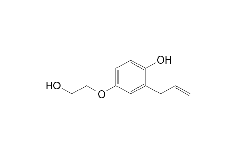 2-Allyl-4-(2-hydroxyethoxy)phenol