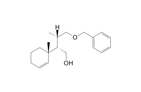 (2S,3S)-3-methyl-2-[(1S)-1-methyl-1-cyclohex-2-enyl]-4-phenylmethoxy-1-butanol