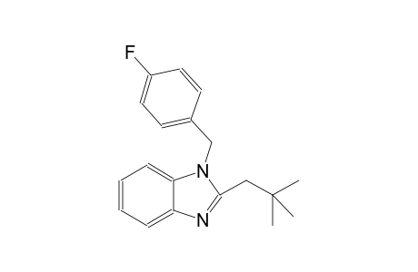1H-benzimidazole, 2-(2,2-dimethylpropyl)-1-[(4-fluorophenyl)methyl]-