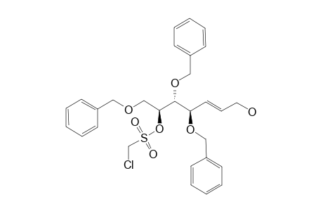 (4R,5S,6S)-6-[(CHLOROMETHYLSULFONYL)-OXY]-4,5,7-TRIBENZYLOXY-2E-HEPTEN-1-OL