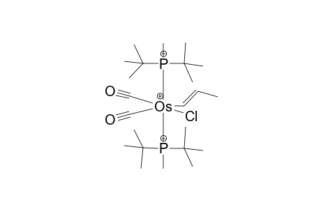 dicarbonyl(chloro)bis(di-tert-butylmethylphosphane)(E-2-methylvinyl)osmium