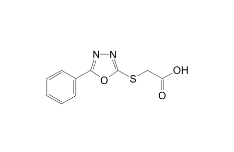 [(5-Phenyl-1,3,4-oxadiazol-2-yl)sulfanyl]acetic acid