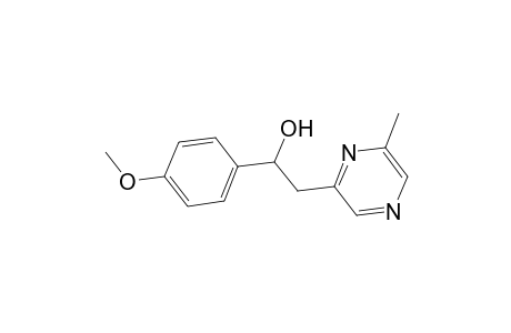 1-(4-Methoxyphenyl)-2-(6-methyl-2-pyrazinyl)ethanol