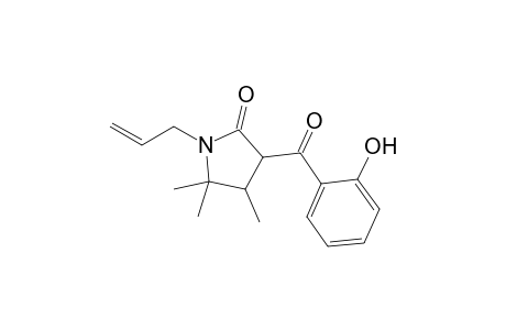 1-Allyl-3-[(2'-hydroxyphenyl)carbonyl]-4,5,5-trimethylpyrrolidin-2-one