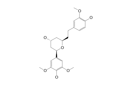 1,5-EPOXY-3-HYDROXY-1-(4-HYDROXY-3,5-DIMETHOXYPHENYL)-7-(4-HYDROXY-3-METHOXYPHENYL)-HEPTANE