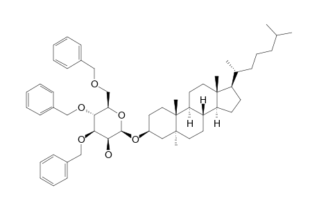 CHOLESTAN-3'-BETA-YL-3,4,6-TRI-O-BENZYL-BETA-D-MANNOPYRANOSIDE