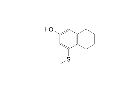 4-(methylthio)-5,6,7,8-tetrahydronaphthalen-2-ol