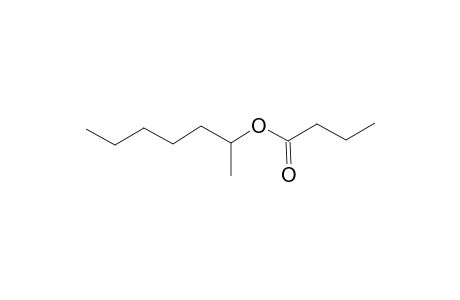 Butanoic acid, 1-methylhexyl ester