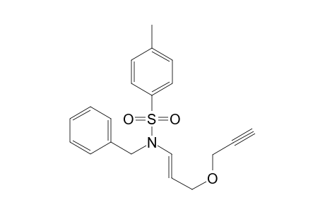 N-Benzyl-N-{(E)-3-[(prop-2-ynyl)oxy]prop-1-enyl}-4-methylbenzenesulfonamide