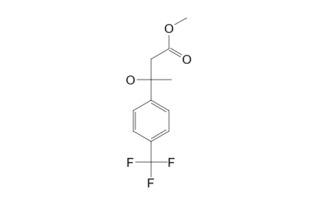 METHYL-3-HYDROXY-3-(4-TRIFLUOROMETHYLPHENYL)-BUTANOATE