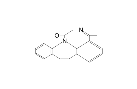 4-methyl[1]benzazepino[3,2,1-jk][1,4]benzodiazepin-1(2H)-one