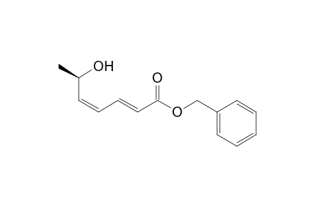 (2E,4Z,6R)-6-hydroxyhepta-2,4-dienoic acid (phenylmethyl) ester