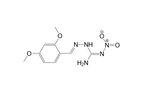 benzaldehyde, 2,4-dimethoxy-, [(Z)-amino(2,2-dioxido-2lambda~1~-diazanylidene)methyl]hydrazone