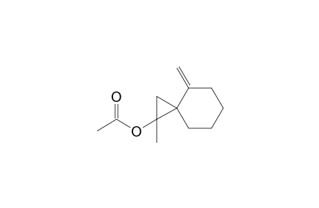 1-Methyl-4-methylenespiro[2.5]oct-1-yl acetate