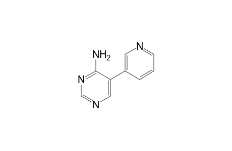 4-amino-5-(3-pyridyl)pyrimidine