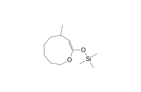 2,3,4,5,6,7-Hexahydro-7-methyl-9-(trimethylsiloxy)oxonine