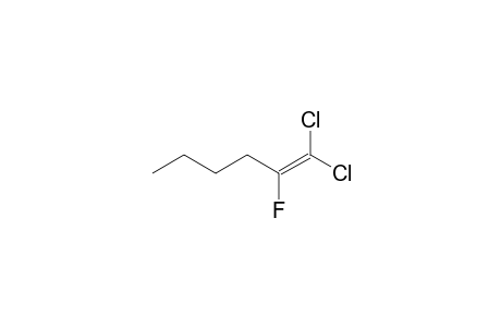 1,1-dichloro-2-fluorohex-1-ene