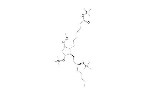 Trimethylsilyl (13E)-9-(methoxyimino)-11,15-bis[(trimethylsilyl)oxy]prost-13-en-1-oate