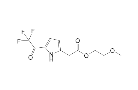 2-Methoxyethyl 2-[5-(2,2,2-trifluoroacetyl)-1H-pyrrol-2-yl]acetate