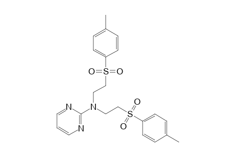 2-{bis[2-(p-tolylsulfonyl)ethyl]amino}pyrimidine