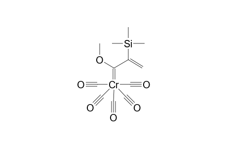 Pentacarbonyl[(1-(trimethylsilyl)ethenyl)(methoxy)methylene]chromium complex