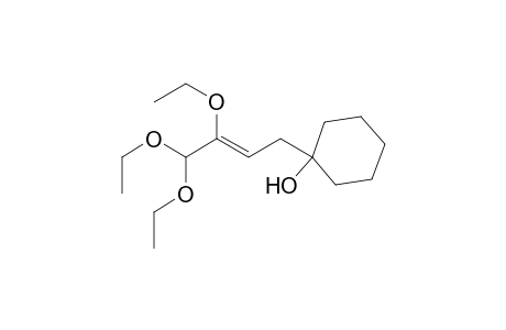 1-(3',4',4'-tris(Ethoxy)but-2'-en-1'-yl)-cyclohexanol