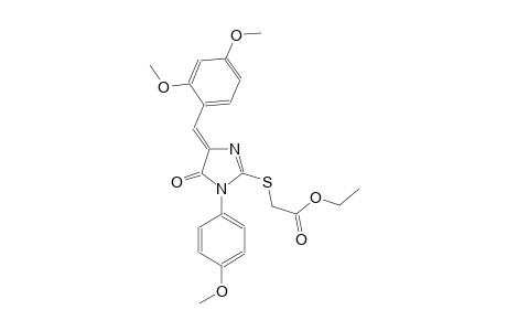 acetic acid, [[(4Z)-4-[(2,4-dimethoxyphenyl)methylene]-4,5-dihydro-1-(4-methoxyphenyl)-5-oxo-1H-imidazol-2-yl]thio]-, ethyl ester