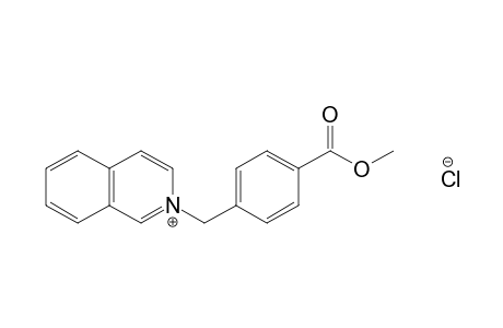 2-(p-carboxybenzyl)isoquinolinium chloride, methyl ester