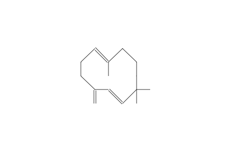 1-Methylidene-4,4,8-trimethyl-cycloundeca-2,8-diene