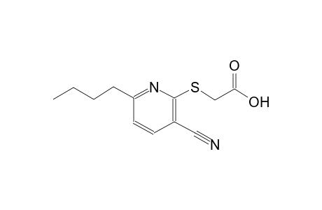 [(6-butyl-3-cyano-2-pyridinyl)sulfanyl]acetic acid