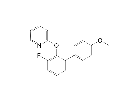 2-{[3-Fluoro-4'-methoxy-(1,1'-biphenyl)-2-yl]oxy}-4-methylpyridine