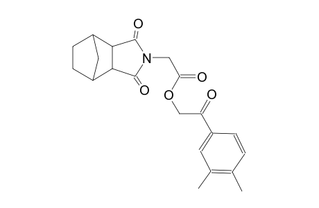 2-(3,4-dimethylphenyl)-2-oxoethyl 2-(1,3-dioxohexahydro-1H-4,7-methanoisoindol-2(3H)-yl)acetate