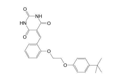 5-[2-[2-(4-tert-butylphenoxy)ethoxy]benzylidene]barbituric acid