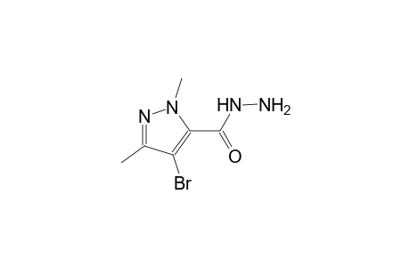 4-bromo-1,3-dimethyl-1H-pyrazole-5-carbohydrazide