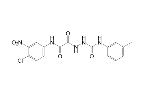 5-(4-chloro-3-nitrophenyl)-1-(m-tolylcarbamoyl)semioxamazide