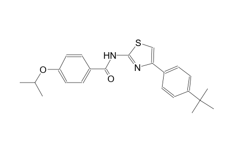 N-[4-(4-tert-butylphenyl)-1,3-thiazol-2-yl]-4-isopropoxybenzamide