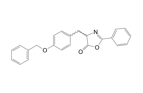 4-[p-(benzyloxy)benzylidene]-2-phenyl-2-oxazolin-5-one