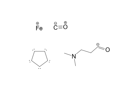 Iron, carbonyl-.pi.-cyclopentadienyl(N,N-dimethyl-.beta.-alanyl)-